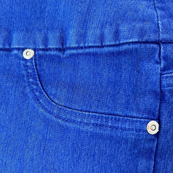 Chicos Pull On Ankle Straight Leg Jeans Sz 3 - Picture 3 of 11